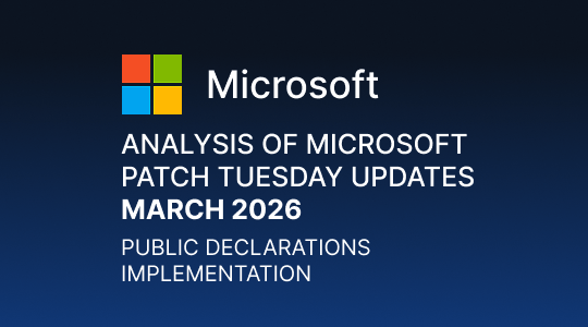 Paranoid Security Microsoft Patch Tuesday Analysis – March 2026
